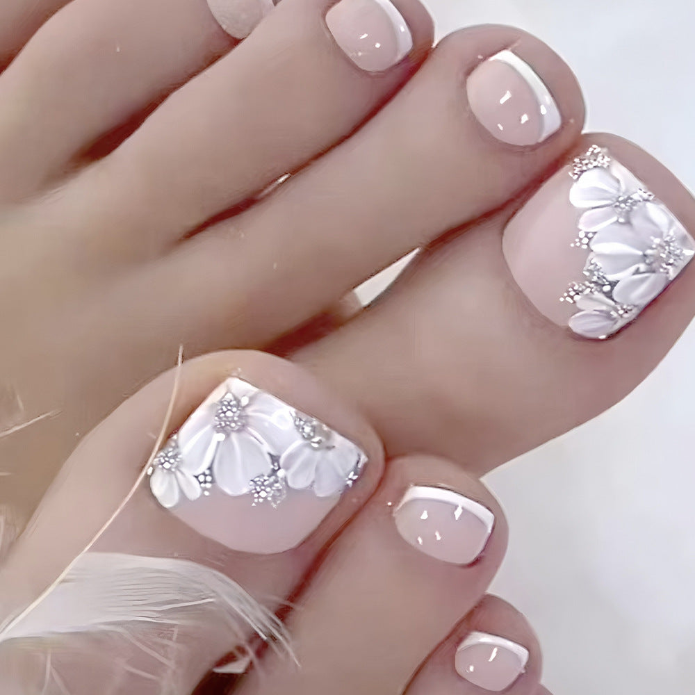 Floral Design Pedicure Bowlift