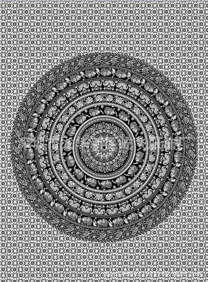 Women's Mandala Wall Design Bowlift