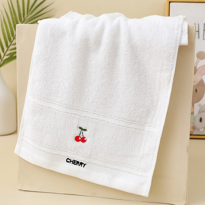 Ladies cotton towel with fresh pear motif Bowlift