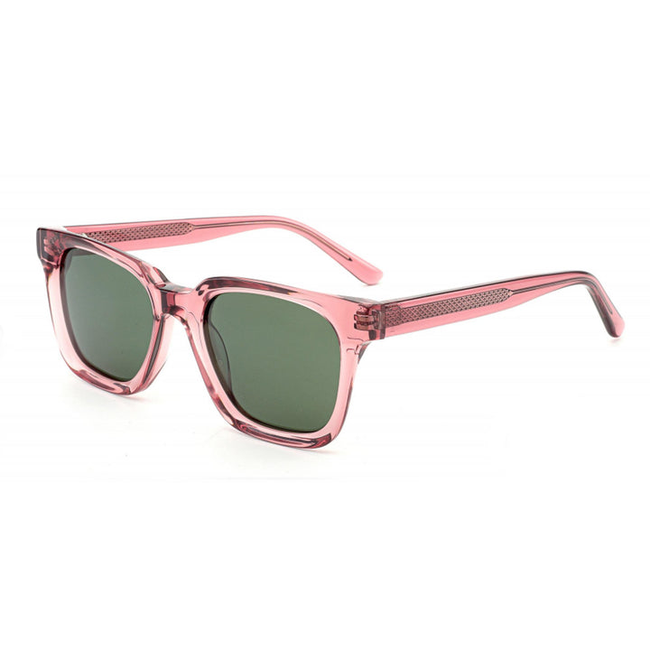 Women stylish sunglasses with wide, rectangular frame and UV protection Bowlift