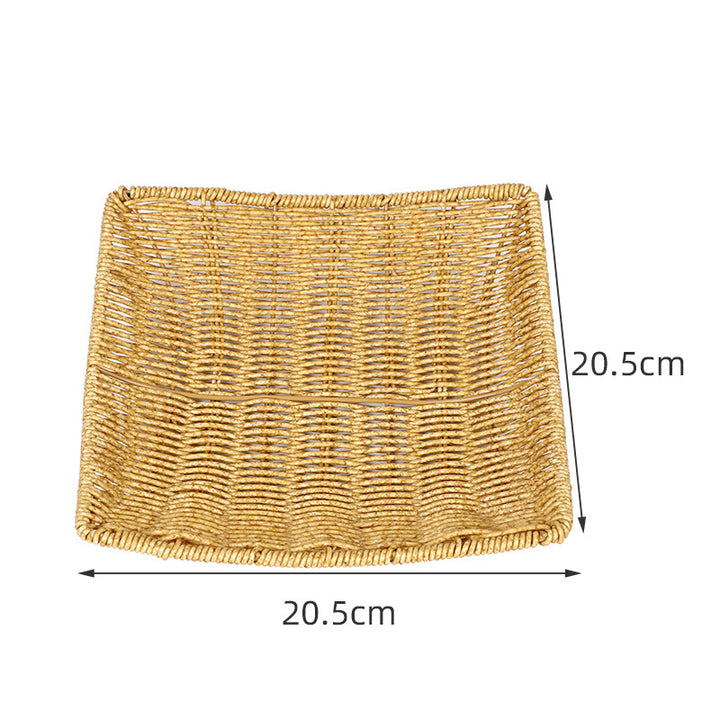 Handcrafted Natural Woven Tray Bowlift