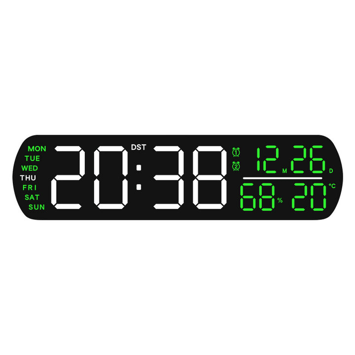 Digital weather clock with large display Bowlift