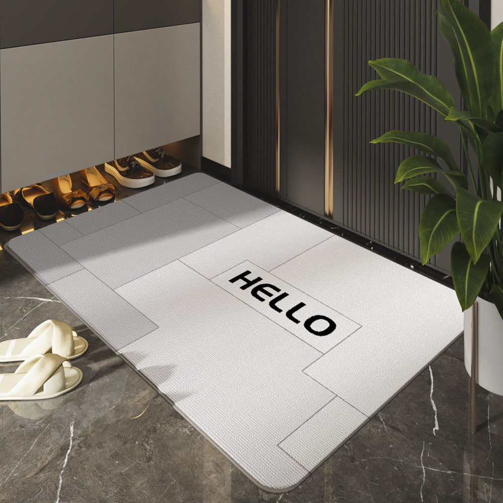 Textured Non-Slip Welcome Mat Bowlift