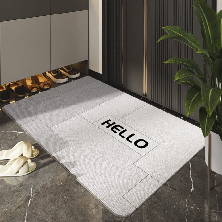 Textured Non-Slip Welcome Mat Bowlift