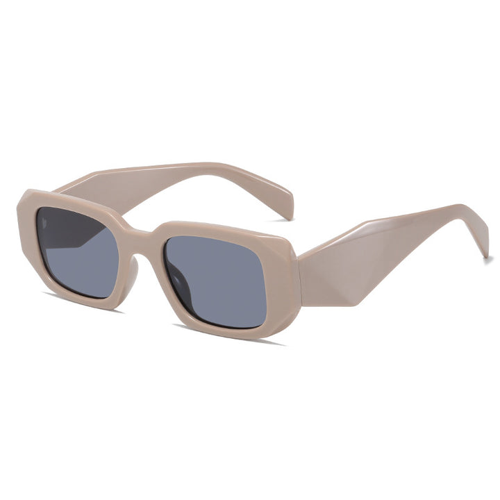 Women’s square designer sunglasses with modern accented frame Bowlift