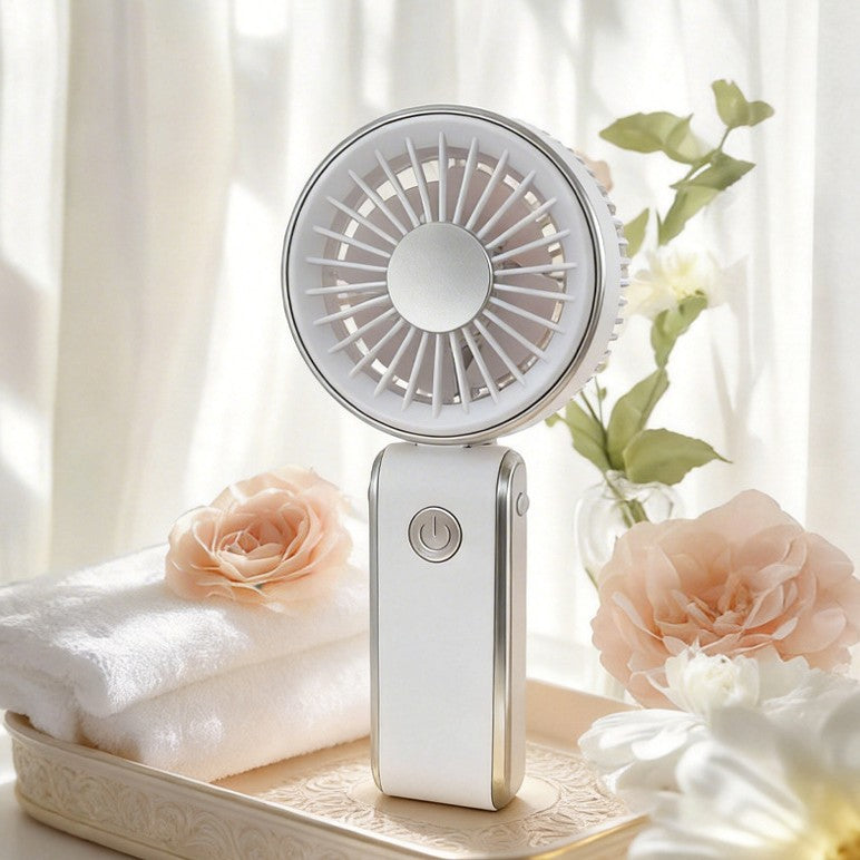 Portable Rechargeable Handheld Cooling Fan Bowlift