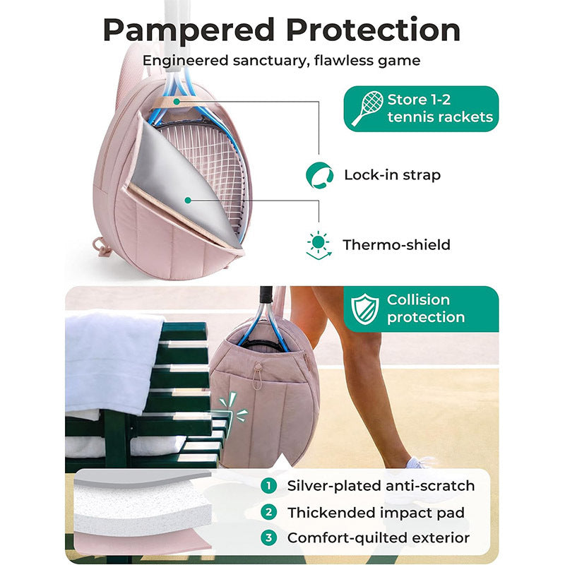 Tennis Racket Backpack Bowlift