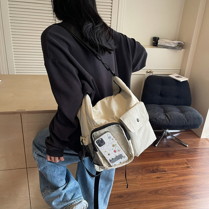 Multifunctional Casual Crossbody Backpack Bowlift