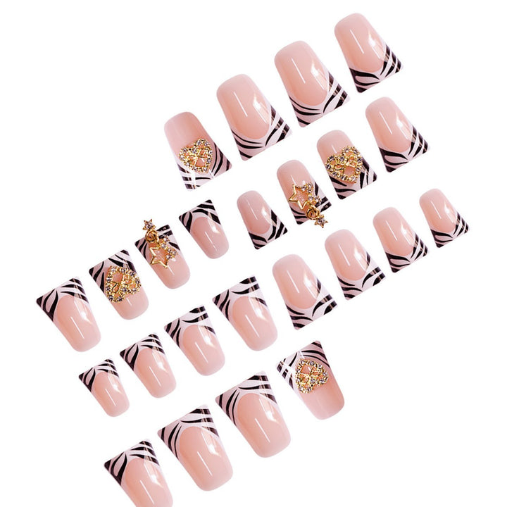 Glamorous Animal Print Press-On Nail Set Bowlift