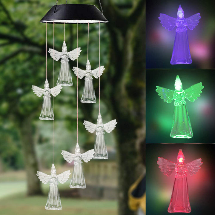 Decorative Flamingo Hanging Mobile Wind Chime Garden Ornament Bowlift