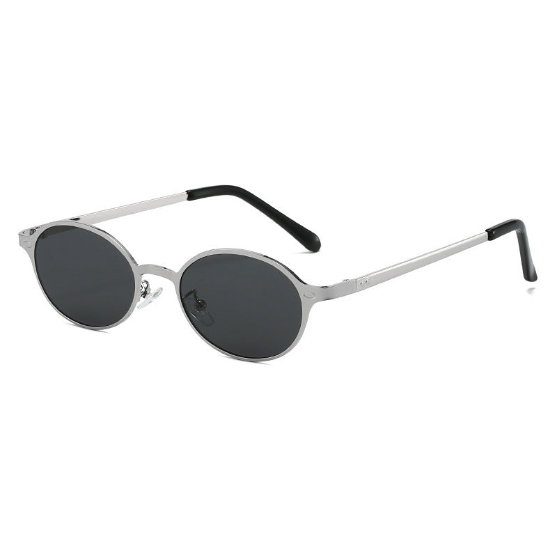 Fashionable Round Sunglasses with Elegant Golden Frame Bowlift
