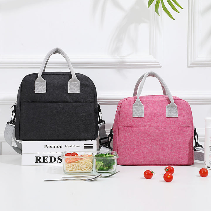 Women's Insulated Tote Bag with Practical Compartments Bowlift