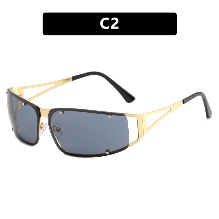 Women's sporty sunglasses with trendy design and polarized lenses Bowlift