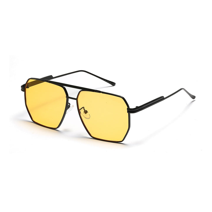 Ladies elegant hexagonal sunglasses Bowlift
