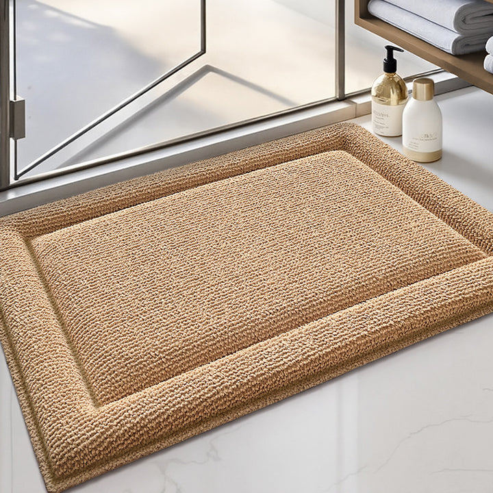 Plush Memory Foam Bath Mat Bowlift