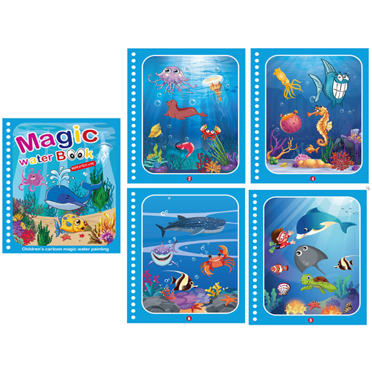 BowLift | Magical Water Coloring Book for Kids