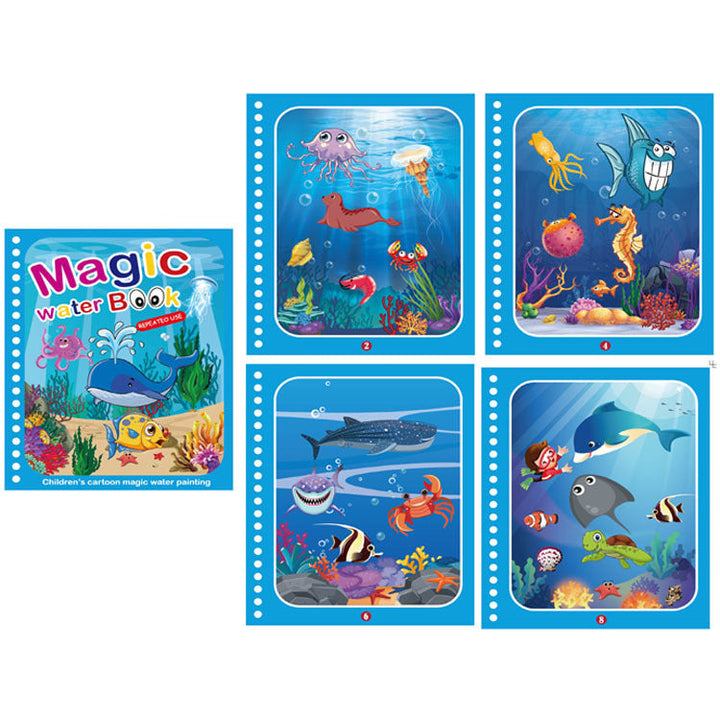 BowLift | Magical Water Coloring Book for Kids