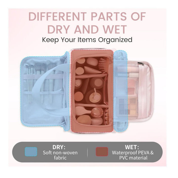 Elegant Cosmetic Organizer Bag Bowlift