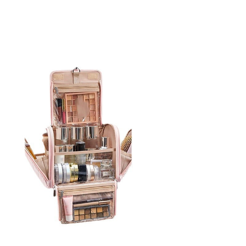 Cosmetic storage bag with multiple compartments Bowlift