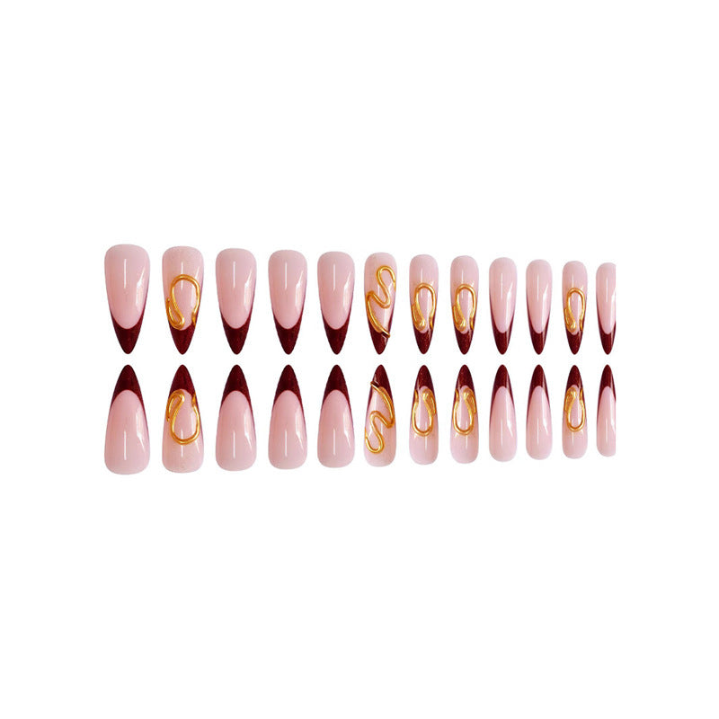 Artistic Acrylic Nail Art Bowlift