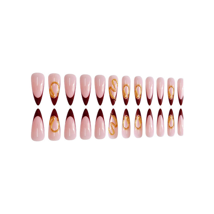 Artistic Acrylic Nail Art Bowlift