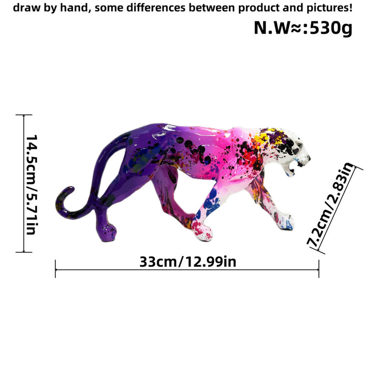 Decorative Jaguar Figurine Bowlift