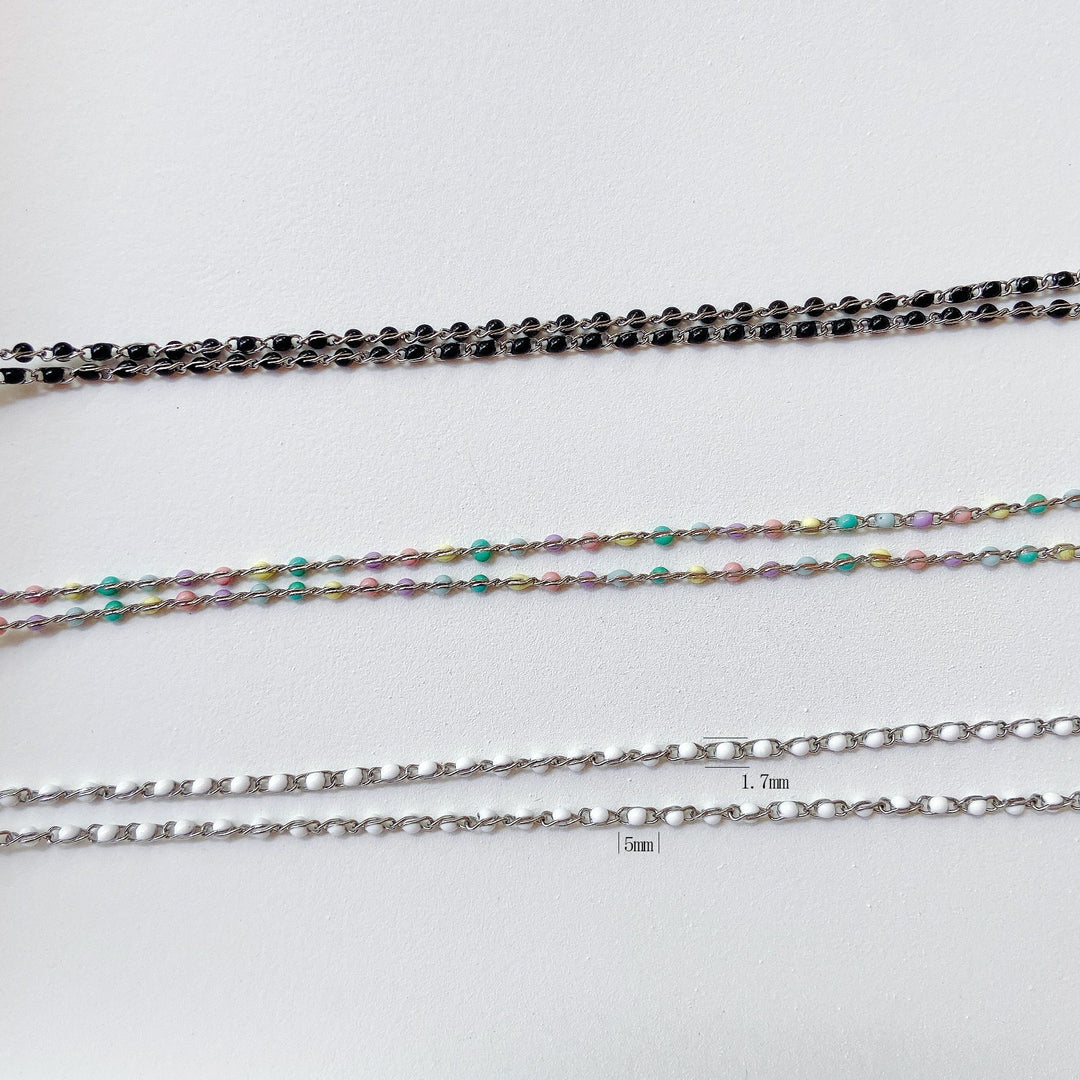 Fashionable necklace with practical extension mechanism Bowlift