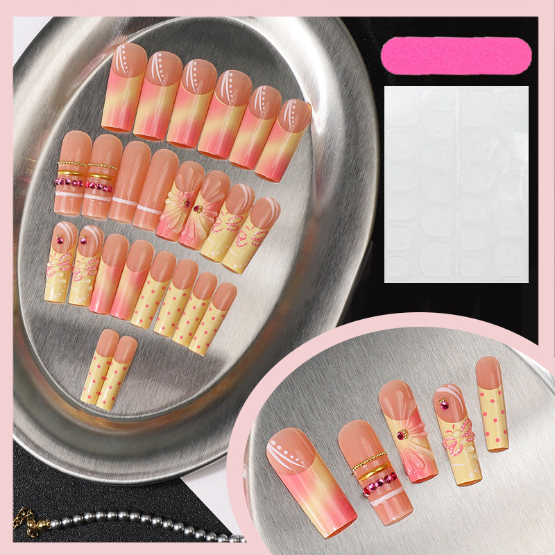 Creative Press-On Nail Kit Bowlift