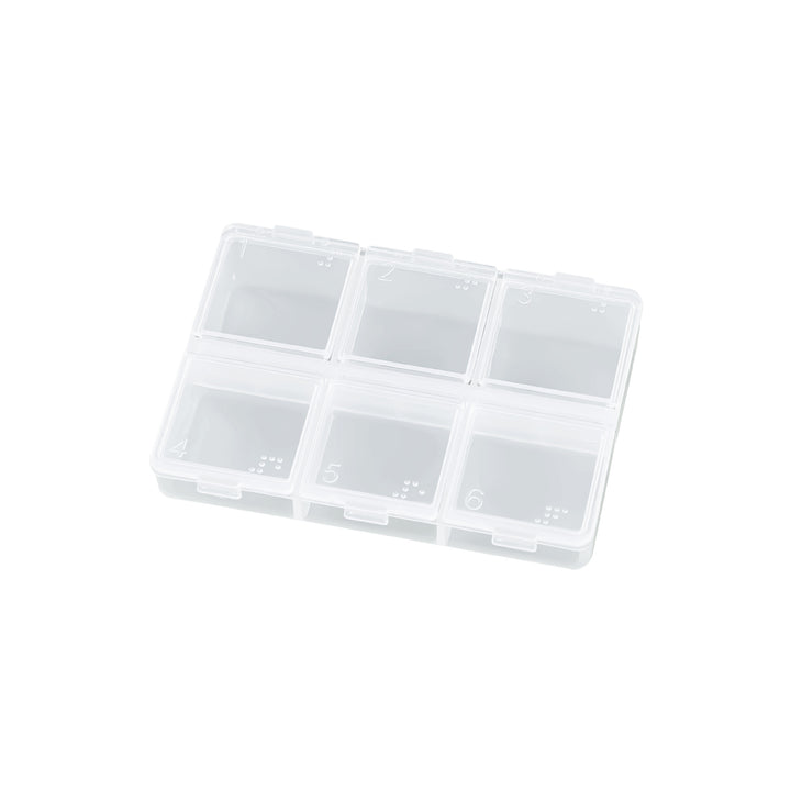 Multi-Compartment Craft Supply Storage Box Bowlift