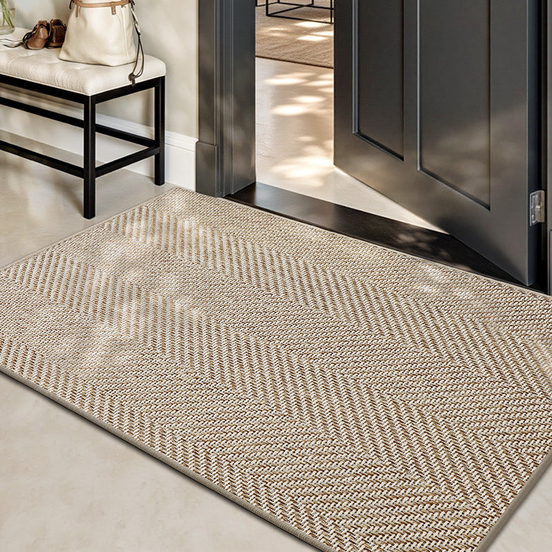 Textured Geometric Area Rug Bowlift