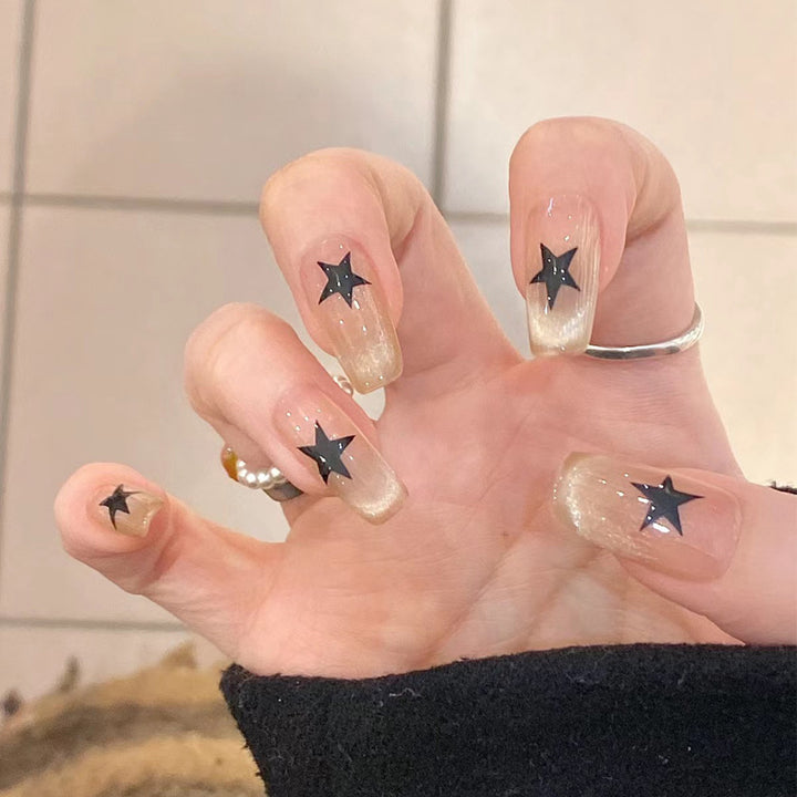 Elegant Sculpted Press-On Nails Bowlift