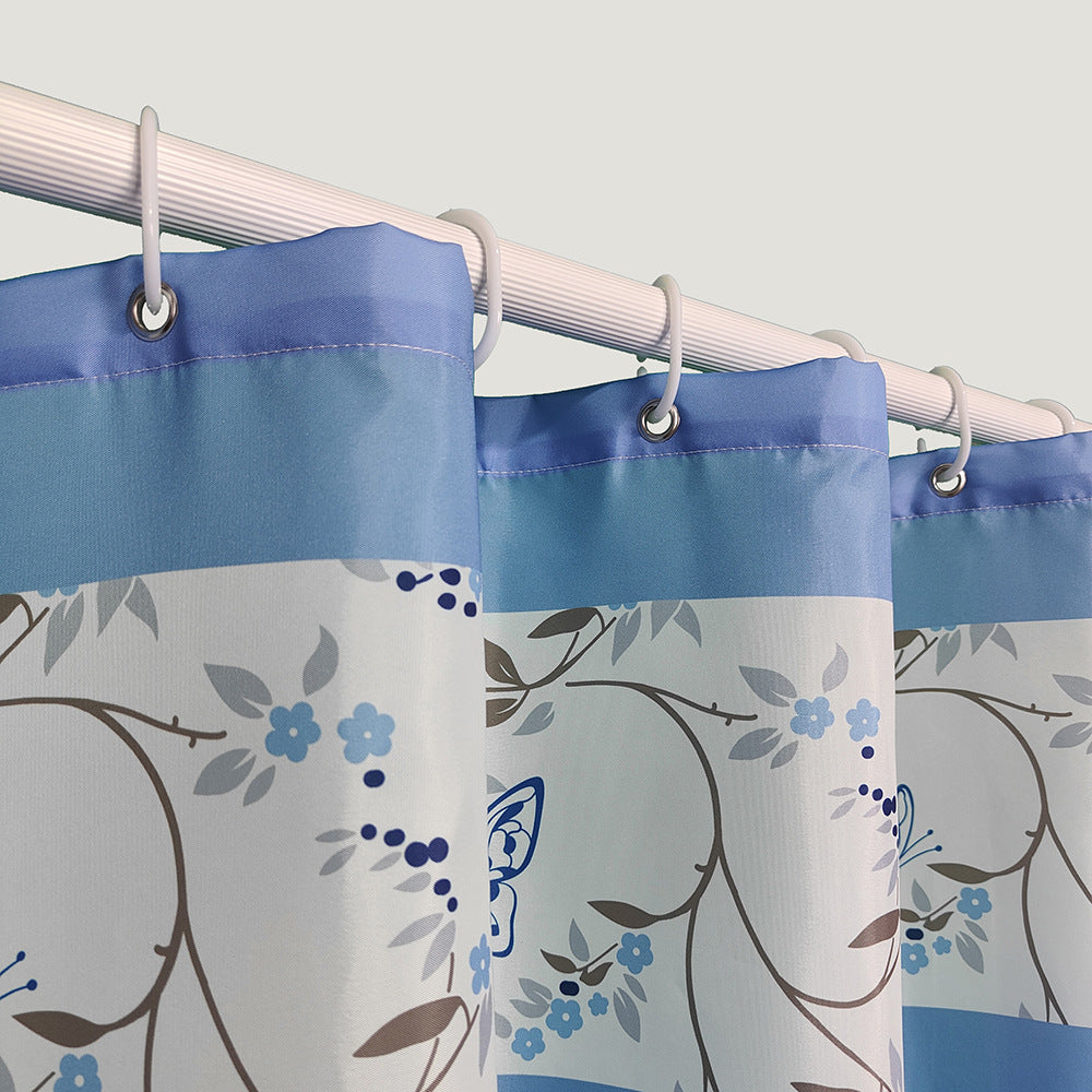 Decorative Shower Curtain Bowlift