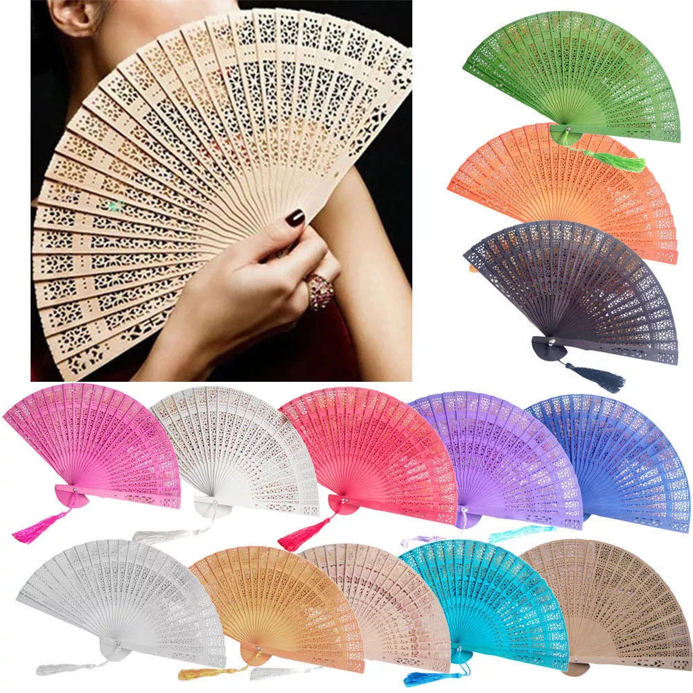 Women's handcrafted fan Bowlift