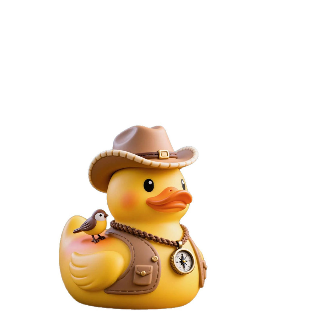 Funny Cowboy Rubber Duck Bowlift