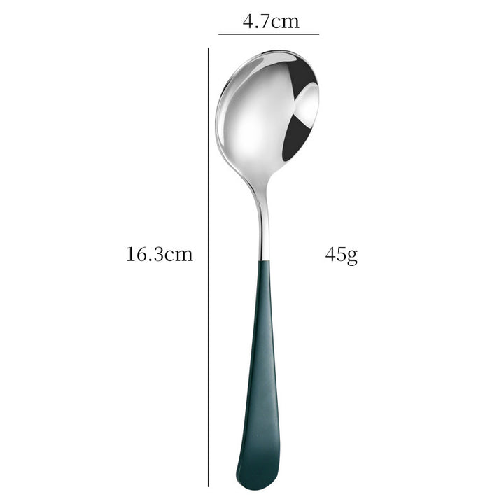 Elegant Dessert Spoon with High-Quality and Non-Slip Grip Design Bowlift