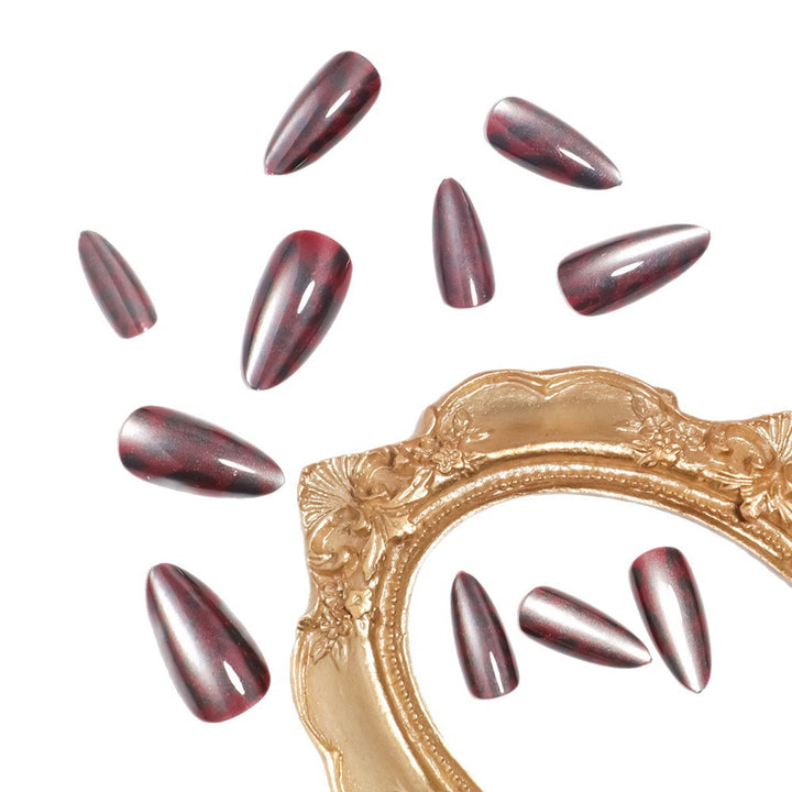 Luxury Animal Print Press-On Nails Bowlift