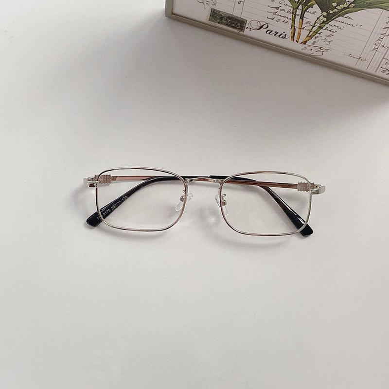 Fashionable glasses with square frame Bowlift