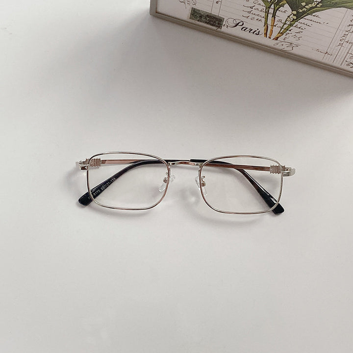Fashionable glasses with square frame Bowlift
