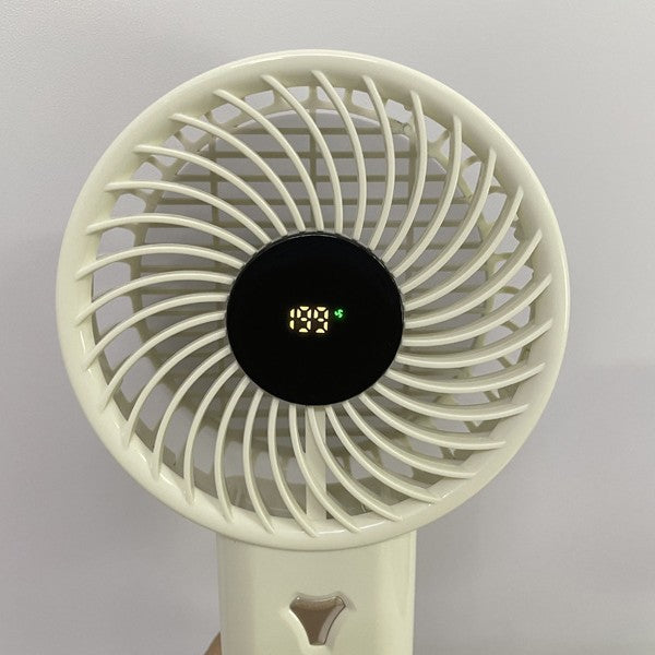 Unisex Portable USB Handheld Fan with Ergonomic Handle Bowlift