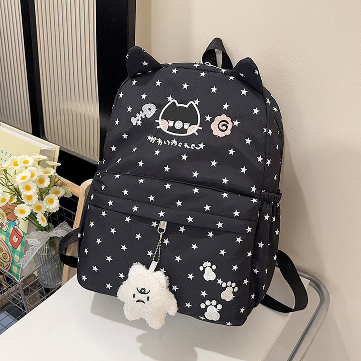 Playful Cat-Themed Backpack