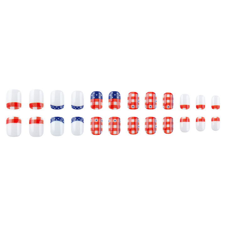Patriotic Themed Nail Art Set Bowlift