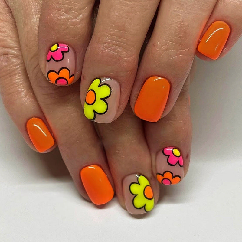 Artistic Floral Nail Art Tips Bowlift
