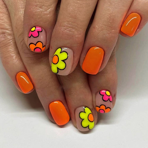 Artistic Floral Nail Art Tips Bowlift