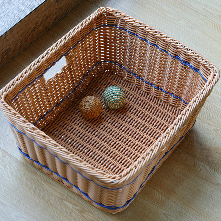 Unisex Practical Storage Basket with Ergonomic Handles Bowlift