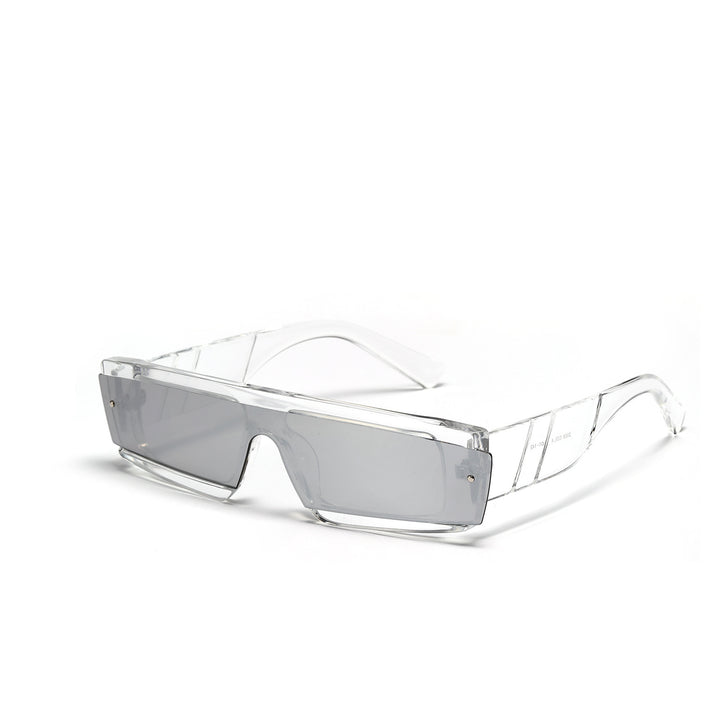 Women's oversized rectangular sunglasses with fashionable tortoiseshell design Bowlift