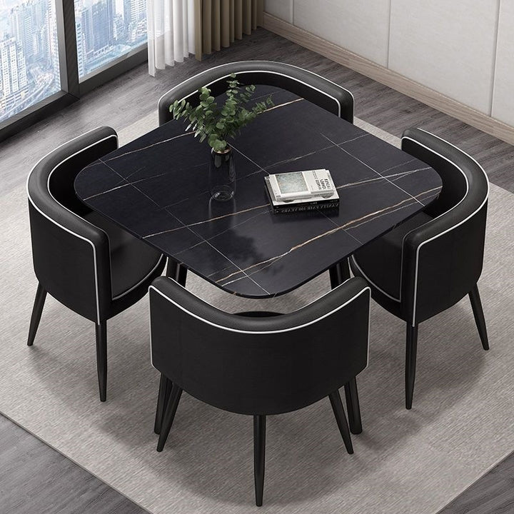 Modern Dining Table Set Bowlift