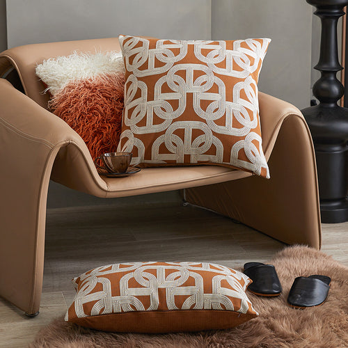 Decorative Patterned Throw Pillow