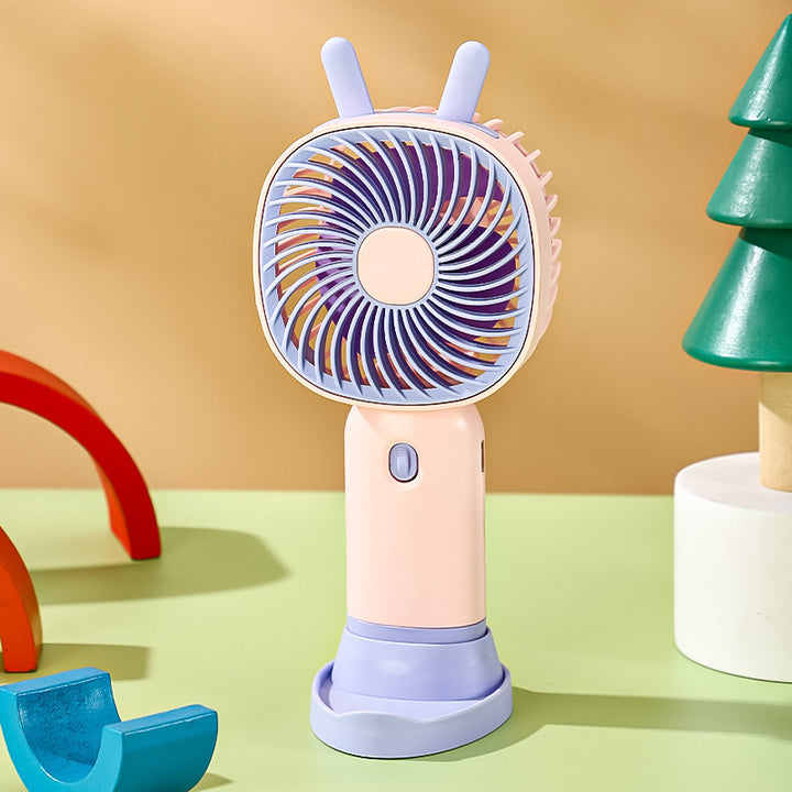 Ladies Portable Pet-Friendly Fan Bowlift