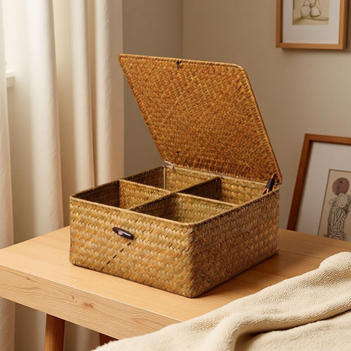 Women Handmade Basket Bag Bowlift