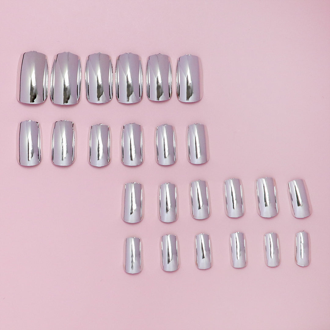Premium Glossy Artificial Nails Bowlift